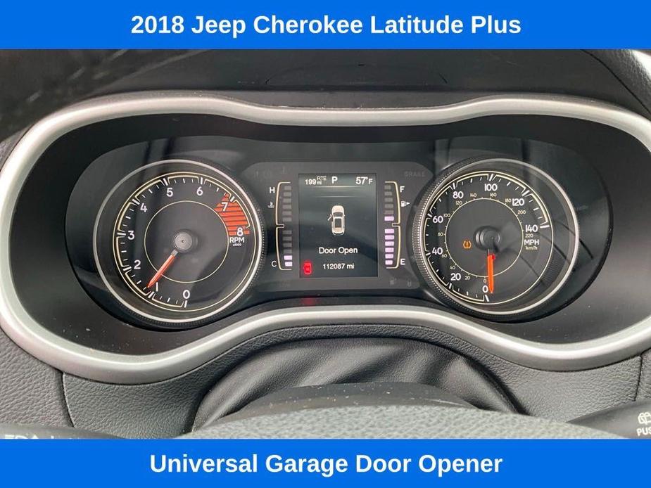 used 2018 Jeep Cherokee car, priced at $13,600