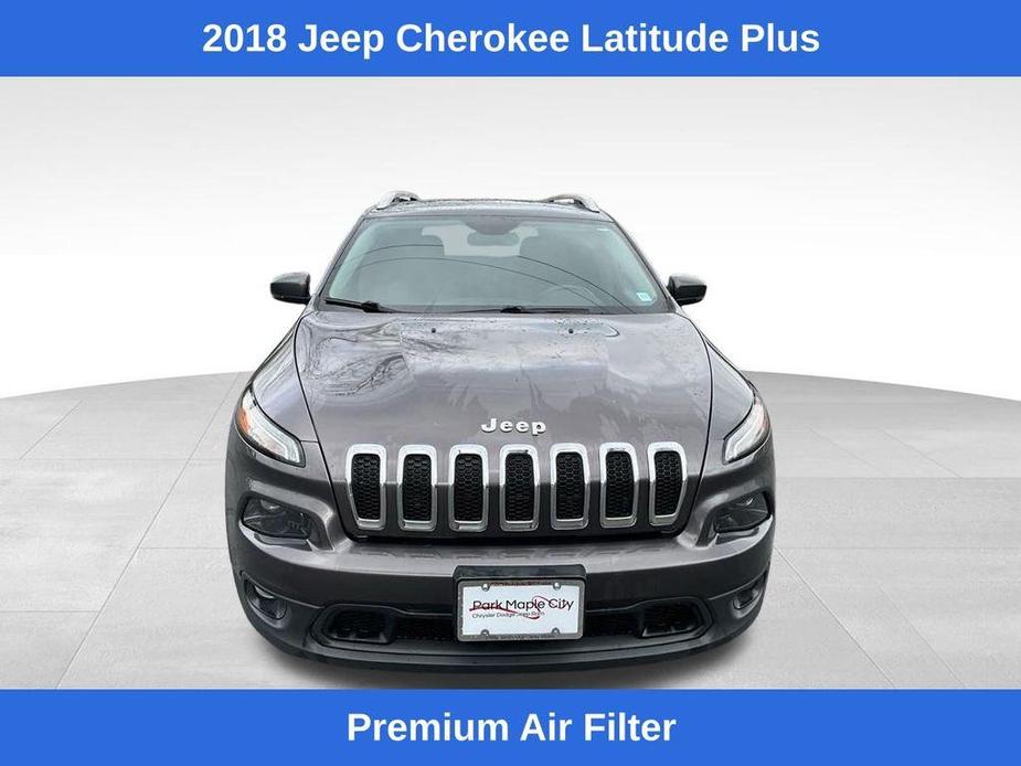 used 2018 Jeep Cherokee car, priced at $13,600