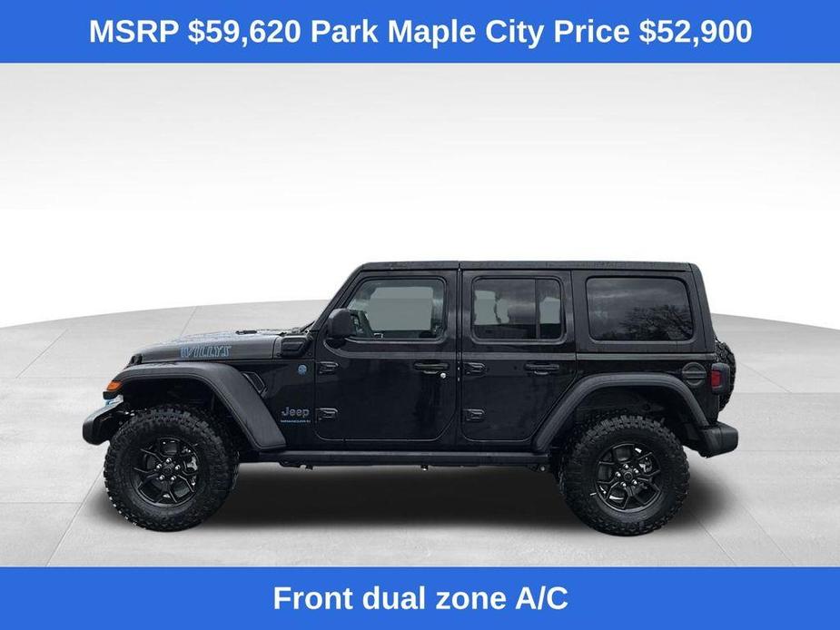 new 2024 Jeep Wrangler 4xe car, priced at $48,500