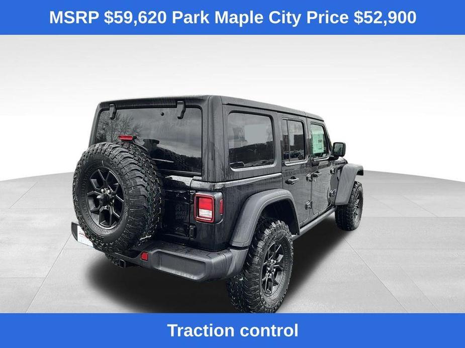 new 2024 Jeep Wrangler 4xe car, priced at $48,500