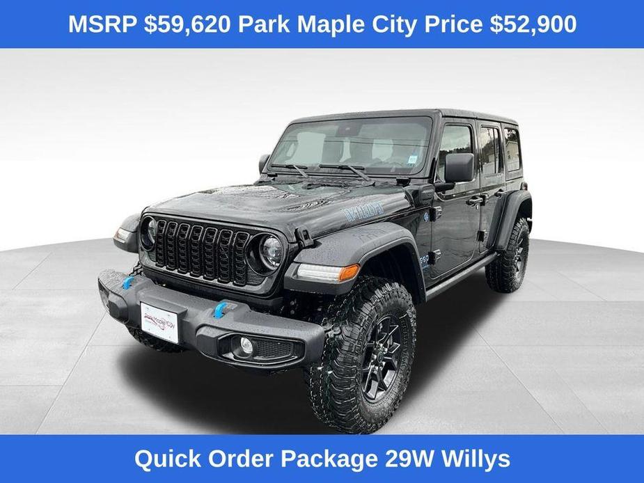 new 2024 Jeep Wrangler 4xe car, priced at $48,500