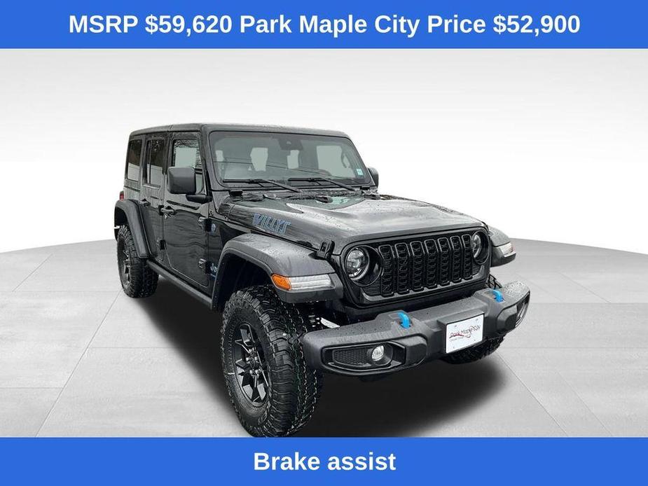 new 2024 Jeep Wrangler 4xe car, priced at $48,500