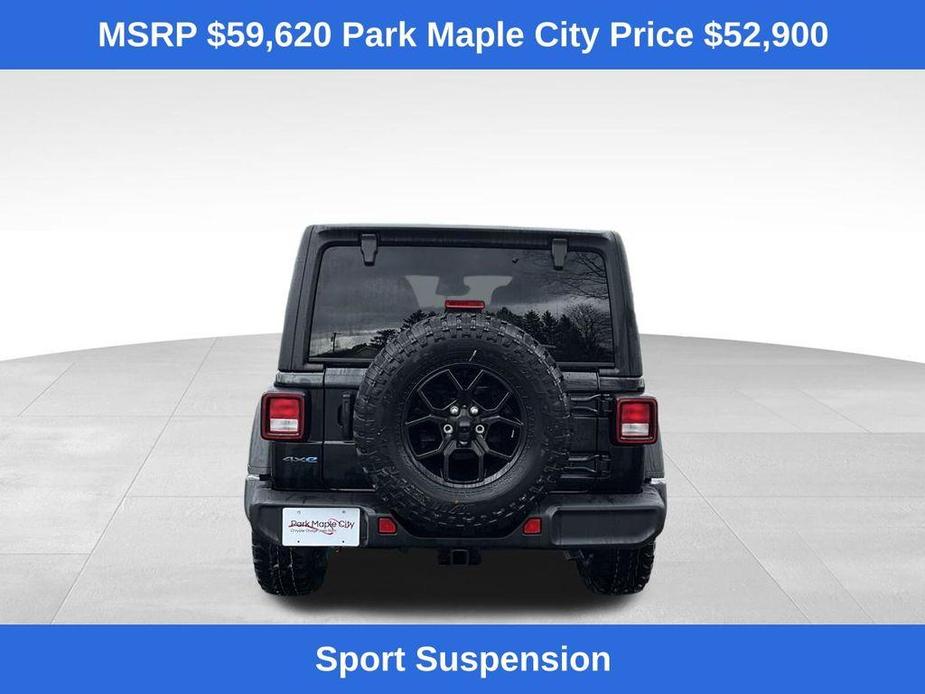 new 2024 Jeep Wrangler 4xe car, priced at $48,500