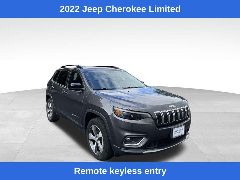 used 2022 Jeep Cherokee car, priced at $21,862