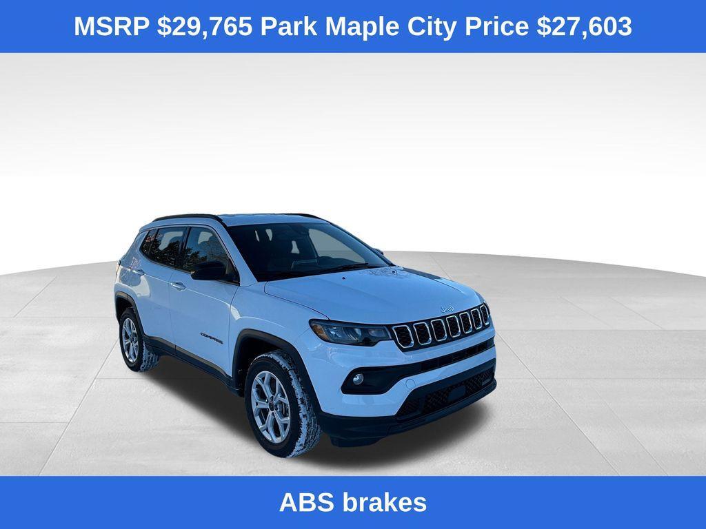 new 2025 Jeep Compass car, priced at $27,603