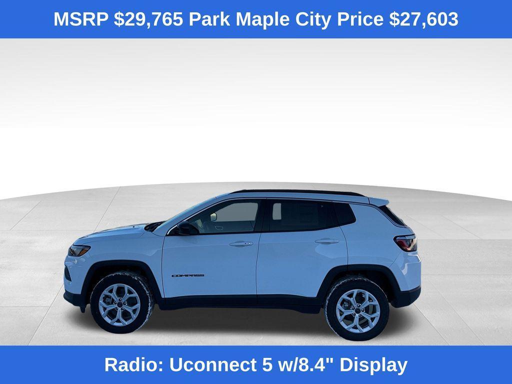 new 2025 Jeep Compass car, priced at $27,603