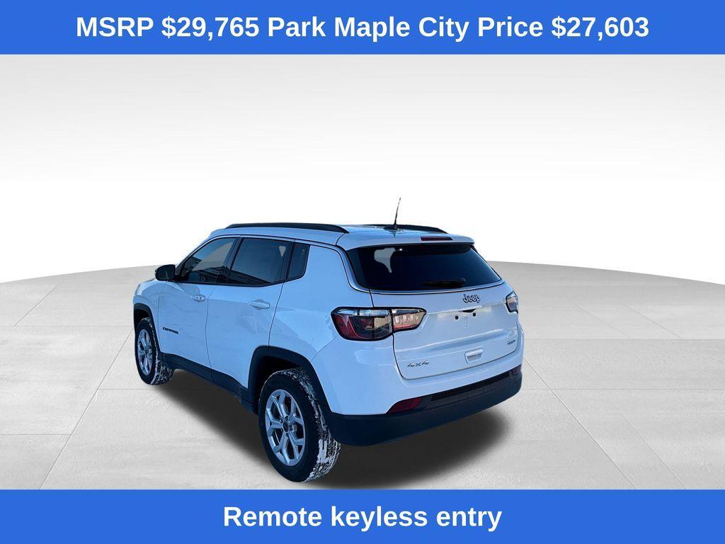 new 2025 Jeep Compass car, priced at $27,603