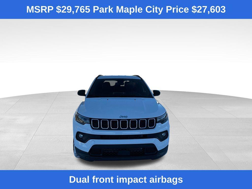 new 2025 Jeep Compass car, priced at $27,603