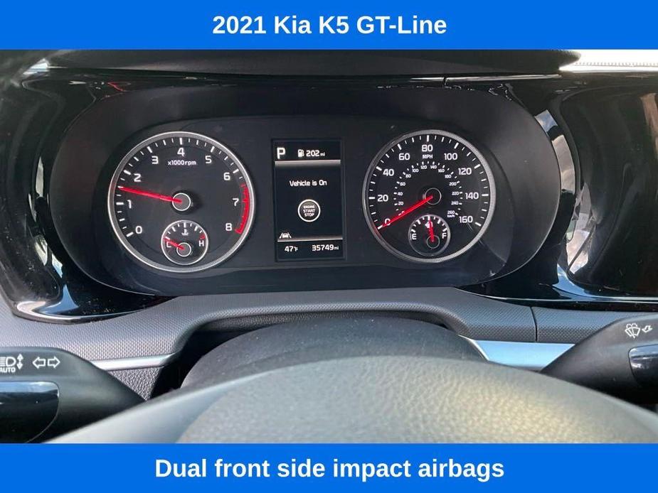 used 2021 Kia K5 car, priced at $23,340