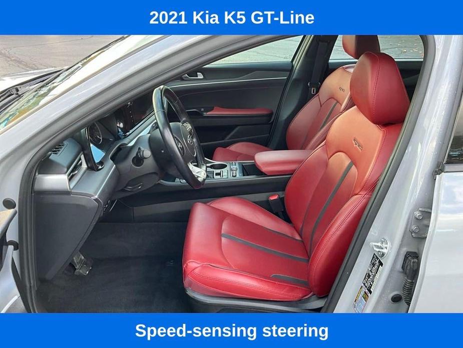 used 2021 Kia K5 car, priced at $23,340