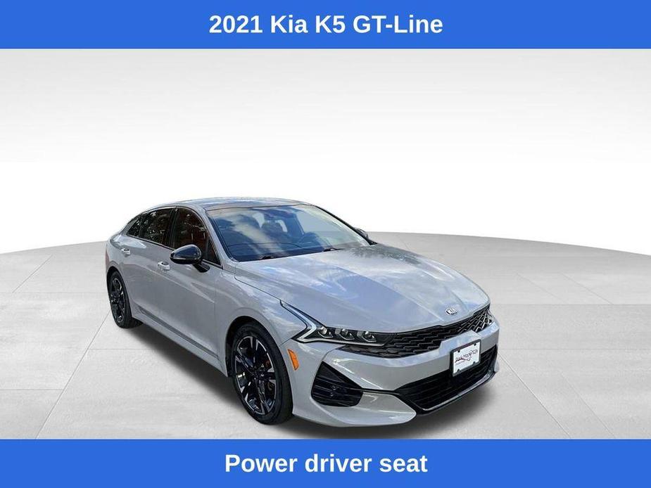 used 2021 Kia K5 car, priced at $23,340