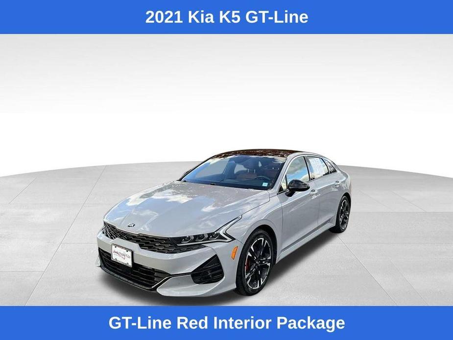 used 2021 Kia K5 car, priced at $23,340