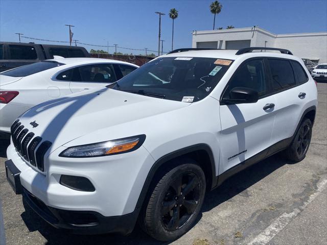 used 2017 Jeep Cherokee car, priced at $14,621