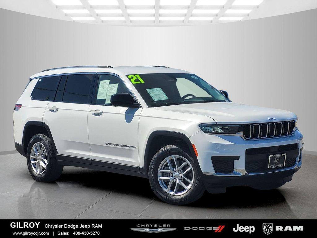 used 2021 Jeep Grand Cherokee L car, priced at $28,378