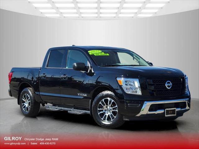 used 2022 Nissan Titan car, priced at $26,270