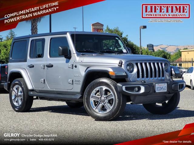used 2020 Jeep Wrangler Unlimited car, priced at $34,938