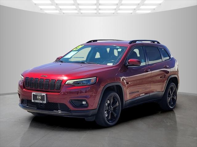used 2021 Jeep Cherokee car, priced at $18,998