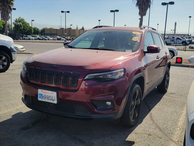 used 2021 Jeep Cherokee car, priced at $19,891