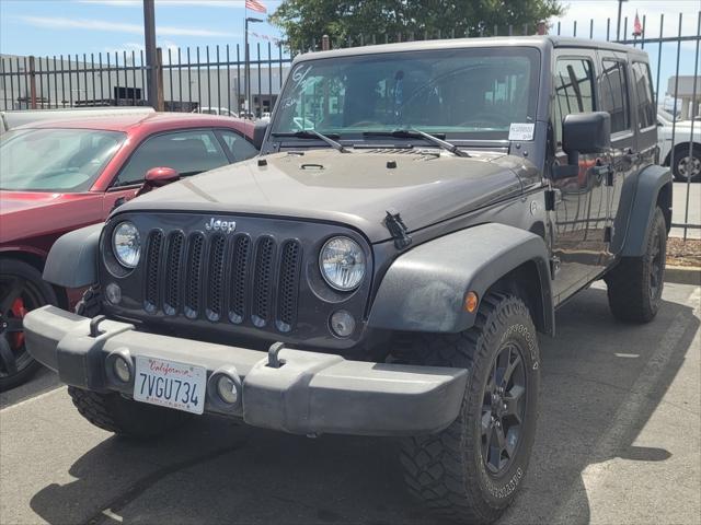 used 2017 Jeep Wrangler Unlimited car, priced at $21,999