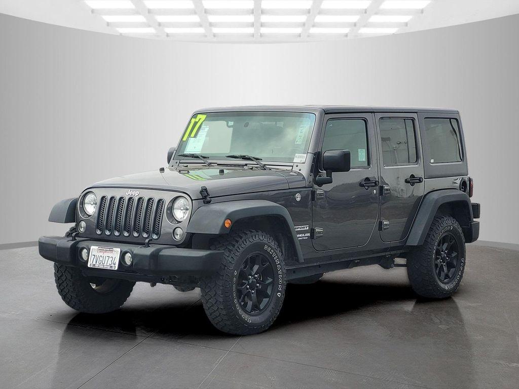used 2017 Jeep Wrangler Unlimited car, priced at $22,998