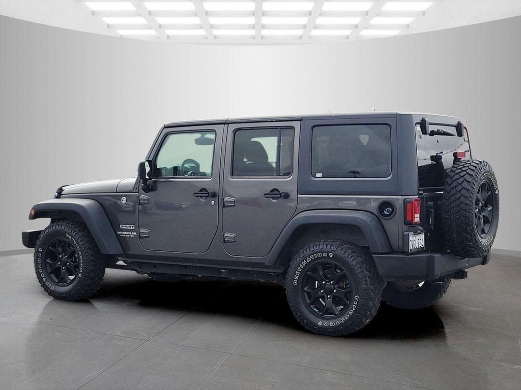 used 2017 Jeep Wrangler Unlimited car, priced at $22,998