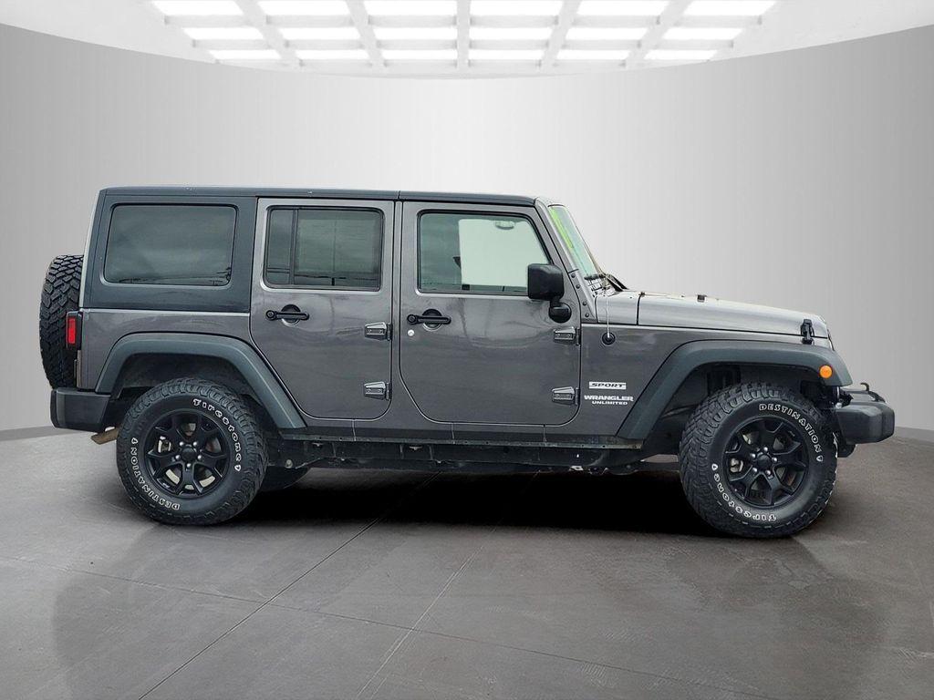 used 2017 Jeep Wrangler Unlimited car, priced at $22,998