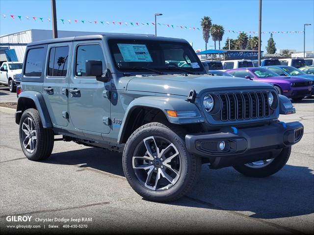 new 2024 Jeep Wrangler 4xe car, priced at $49,596