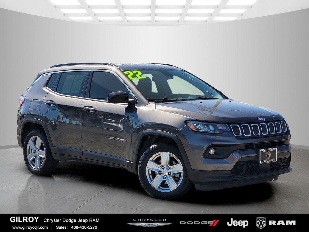 used 2022 Jeep Compass car, priced at $17,128