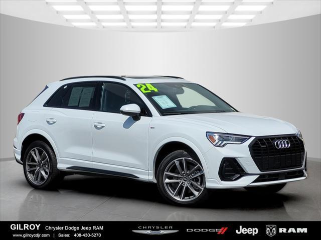 used 2024 Audi Q3 car, priced at $38,999