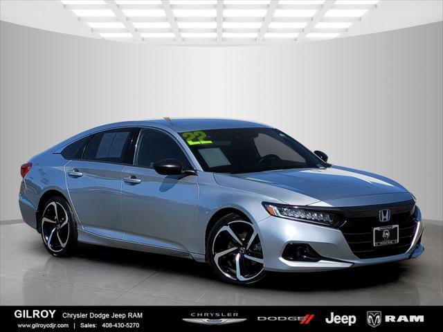 used 2022 Honda Accord Hybrid car, priced at $25,999