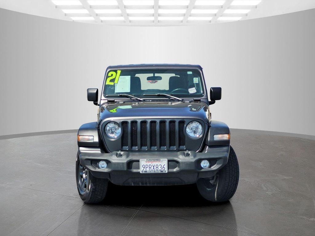 used 2021 Jeep Wrangler Unlimited car, priced at $27,813