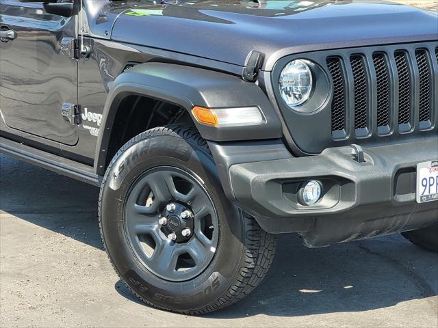 used 2021 Jeep Wrangler Unlimited car, priced at $27,997