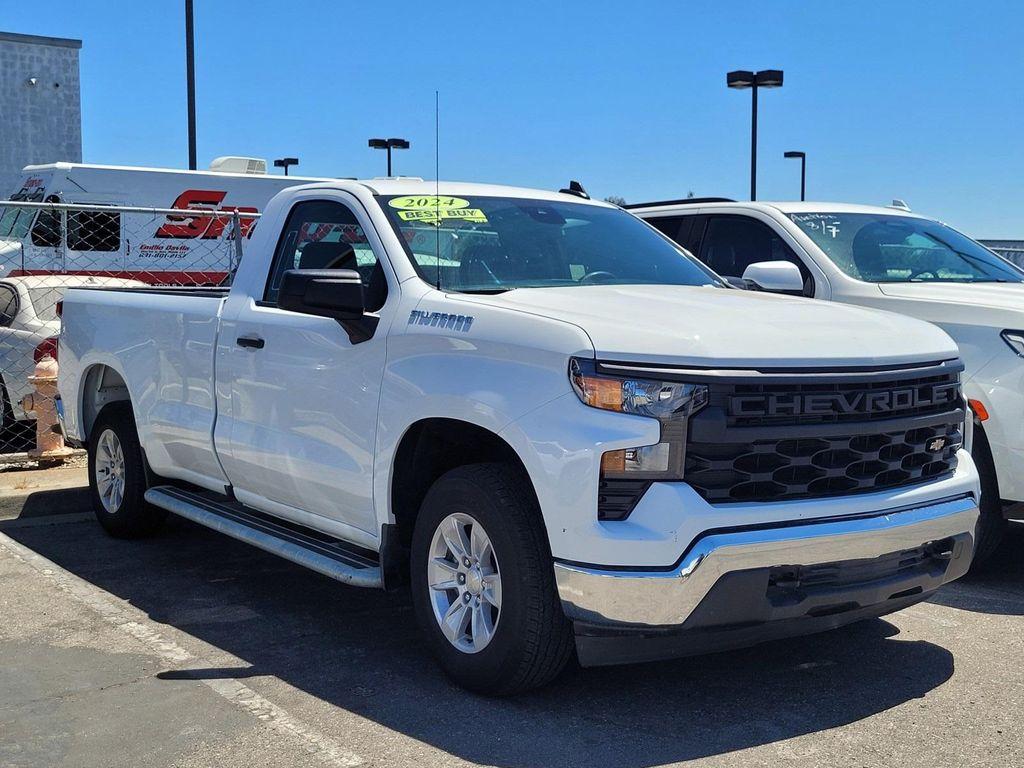 used 2024 Chevrolet Silverado 1500 car, priced at $28,697