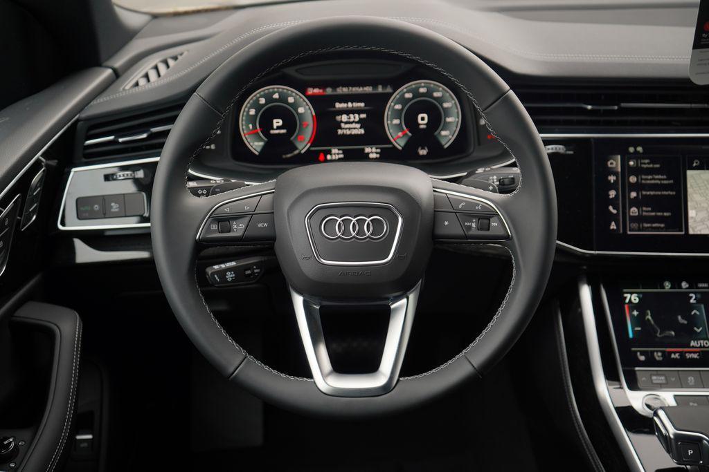 new 2025 Audi Q8 car, priced at $84,175