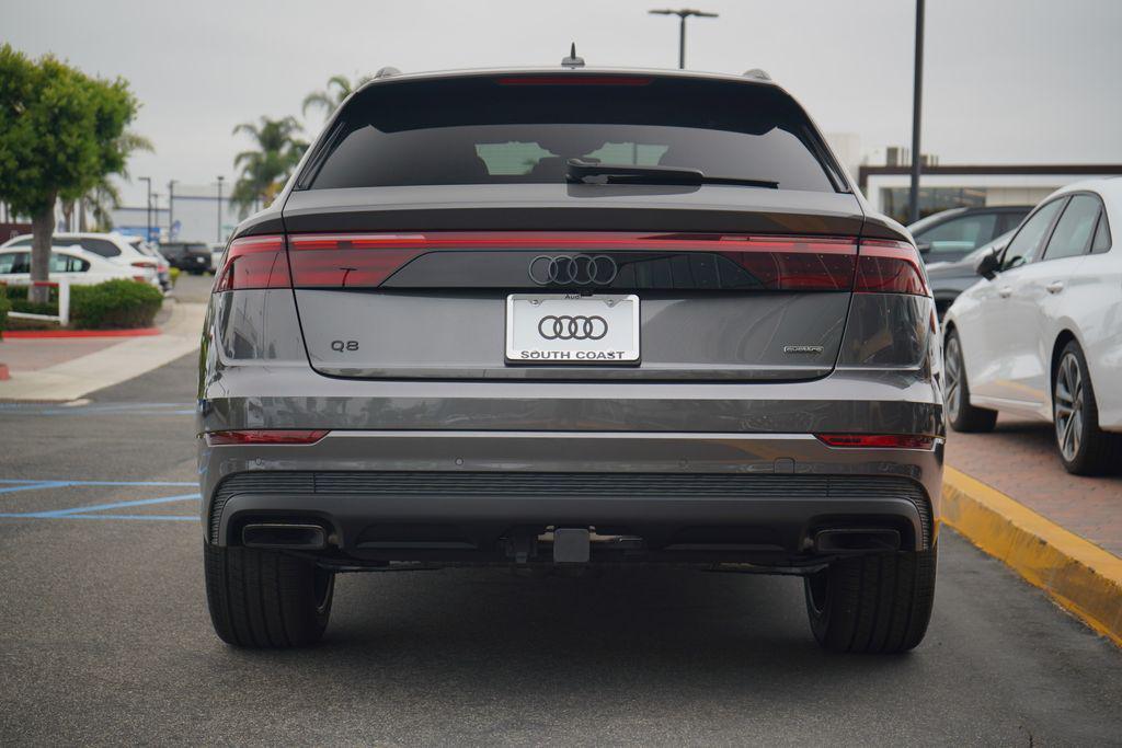 new 2025 Audi Q8 car, priced at $84,175