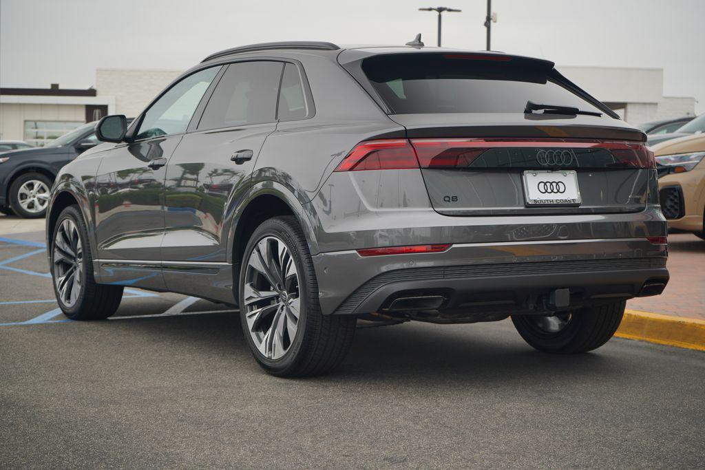 new 2025 Audi Q8 car, priced at $84,175