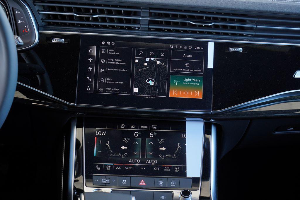 new 2025 Audi Q8 car, priced at $84,375