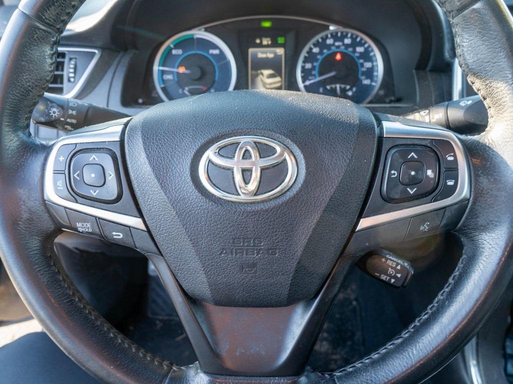 used 2015 Toyota Camry Hybrid car, priced at $9,995