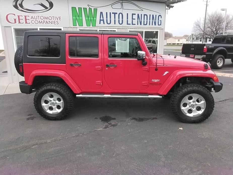 used 2014 Jeep Wrangler Unlimited car, priced at $19,997