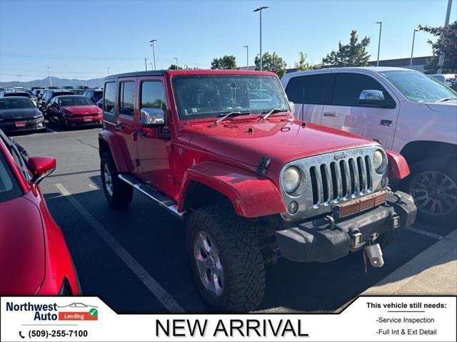 used 2014 Jeep Wrangler Unlimited car, priced at $22,459