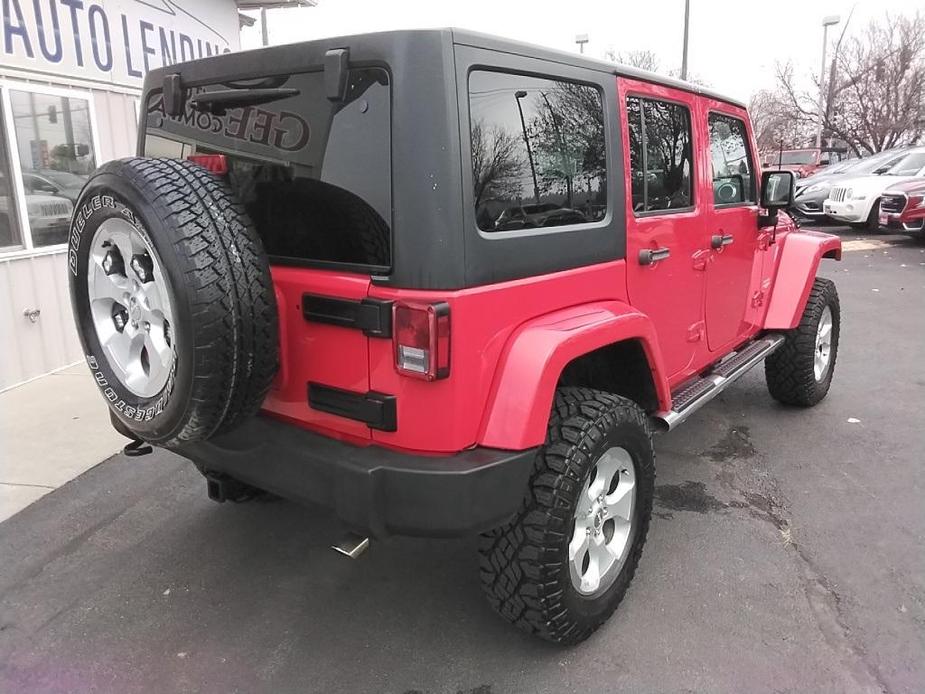 used 2014 Jeep Wrangler Unlimited car, priced at $19,997