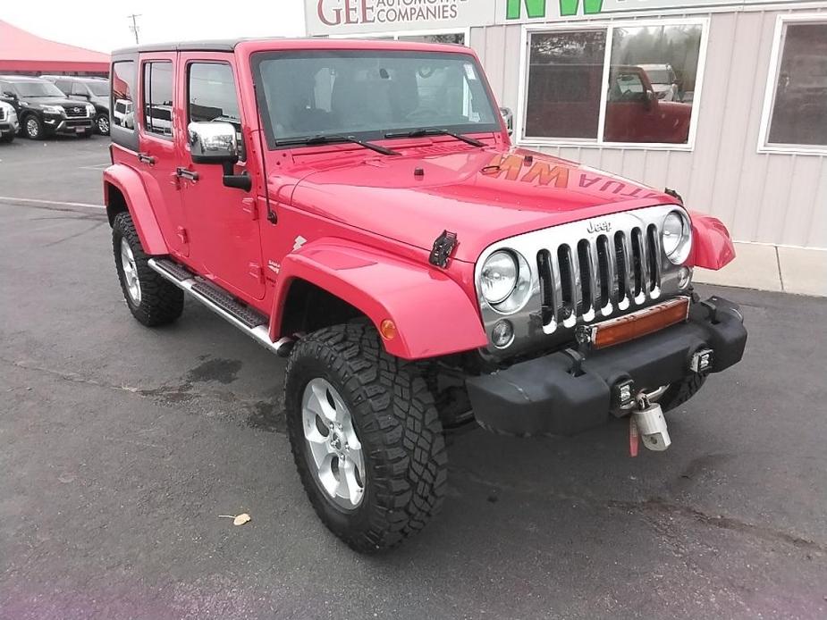 used 2014 Jeep Wrangler Unlimited car, priced at $19,997