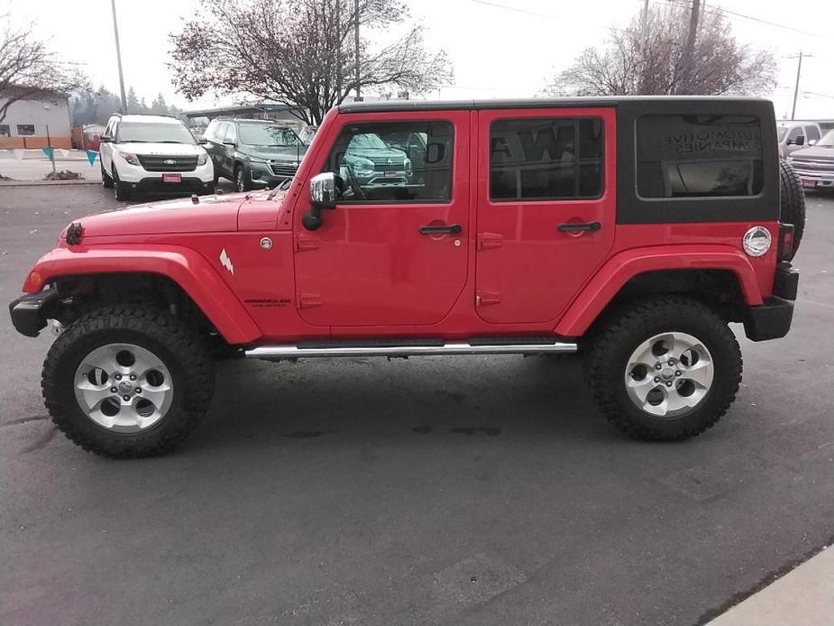 used 2014 Jeep Wrangler Unlimited car, priced at $19,997