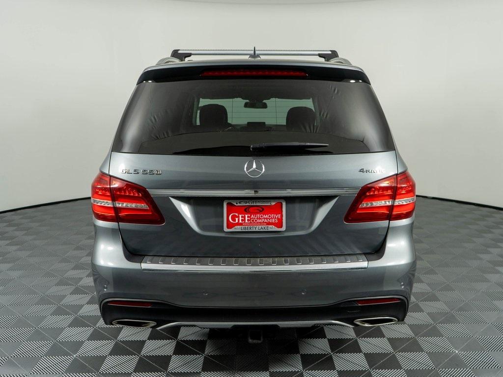 used 2018 Mercedes-Benz GLS 550 car, priced at $23,998