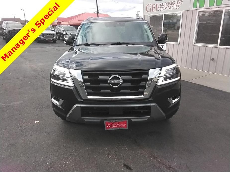 used 2021 Nissan Armada car, priced at $24,996