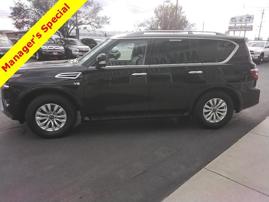 used 2021 Nissan Armada car, priced at $24,996