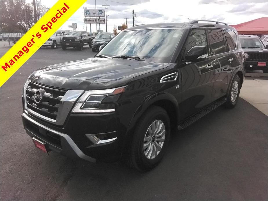 used 2021 Nissan Armada car, priced at $26,499