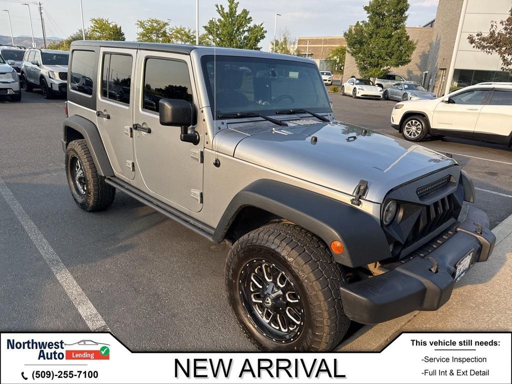 used 2016 Jeep Wrangler Unlimited car, priced at $21,995