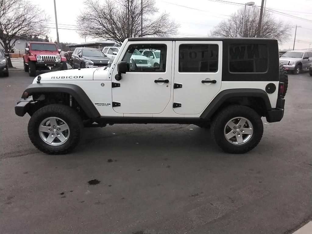 used 2010 Jeep Wrangler Unlimited car, priced at $15,799