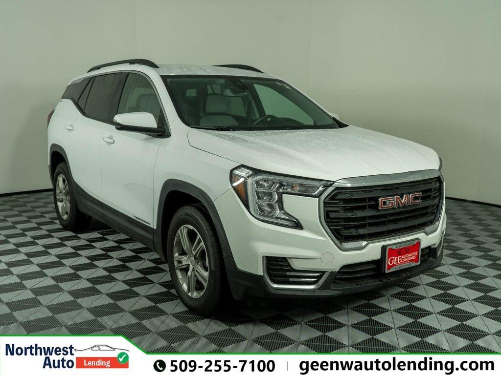 used 2023 GMC Terrain car, priced at $20,999
